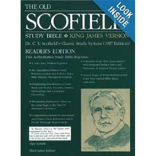 The Old Scofield Study Bible, KJV, Reader's Edition Oxford University Press 9780195274080 Books