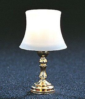 Dollhouse &MH757: BEVELED SHADE TABLE LAMP: Toys & Games