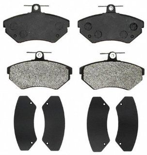 ACDelco 17D780M Professional Durastop Front Disc Brake Semi Metallic Pad Assembly: Automotive