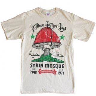 Allman Brothers Band   Syria Mosque Concert T Shirt: Music Fan T Shirts: Clothing
