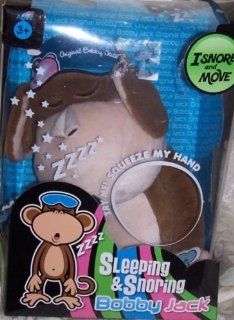 The Original Bobby Jack Sleeping Snoring Plush Doll 17": Toys & Games