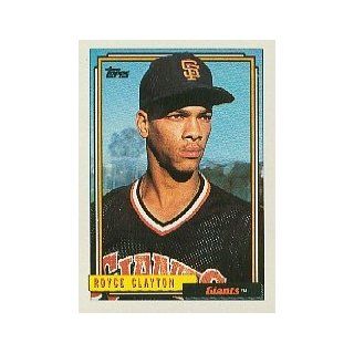 1992 Topps #786 Royce Clayton: Sports Collectibles