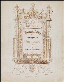 Schumann, Robert. (1810   1856) . Davidsbündlertänze für das PianoforteOpus  6.  Heft  2.: Entertainment Collectibles