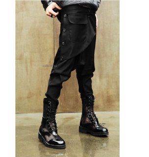 Fashion Trendy Men`s Boot Cut Jeans Skinny Pants Harem Pants Men Hip Hop Pants Sports & Outdoors