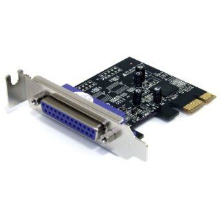 StarTech 1 Port PCI Express Low Profile Parallel Adapter Card PEX1PLP: Electronics