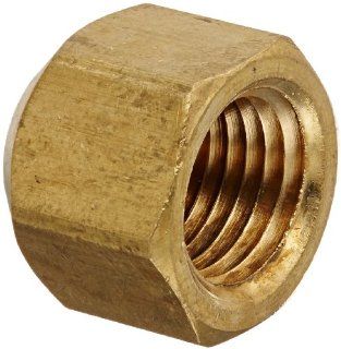 Anderson Metals 56108 Brass Pipe Fitting, Cap, 1/4" NPT Female Pipe: Industrial Pipe Fittings: Industrial & Scientific