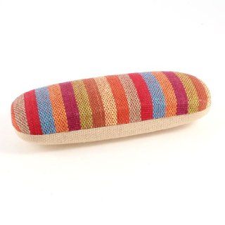 Colorful Stripes Textured Reading Glasses Eyeglasses Case Box Health & Personal Care