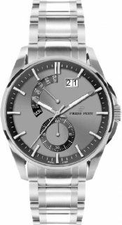 Pierre Petit Men's P 793D Le Mans Luminous Big Date Brushed And Polished Stainless Steel Bracelet Watch at  Men's Watch store.
