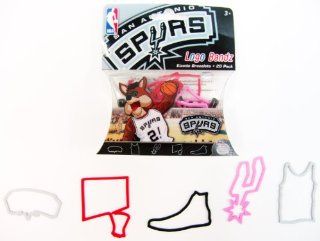 NBA San Antonio Spurs Logo Bandz : Sports Fan Bracelets : Sports & Outdoors