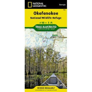 Okefenokee National Wildlife Refuge (National Geographic: Trails Illustrated Map #795): National Geographic Maps   Trails Illustrated: 9781566956277: Books
