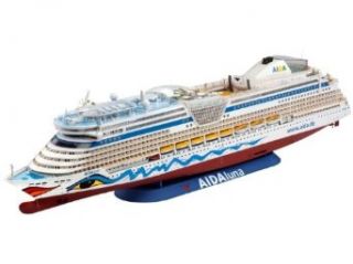 Revell Germany Cruise Ship AIDA Diva, Bella, Luna Model Kit: Toys & Games