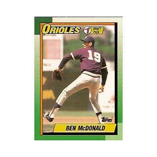 1990 Topps Tiffany #774 Ben McDonald /15000: Sports Collectibles
