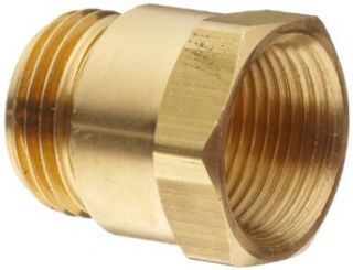 Dixon BA796 Brass Fitting, Adapter, GHT Male x 3/4" NPTF Female, Box of 100: Industrial Hose Fittings: Industrial & Scientific