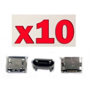 ePartSolution Lot of 10 Samsung Galaxy S II / SGH i777 Charging Port Dock Connector USB Port Repair Part USA Seller: Cell Phones & Accessories