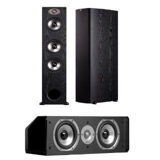Polk Audio TSx 440T Floorstanding Speakers (Pair) Plus a Polk Audio CS10 Center Channel Speaker Electronics