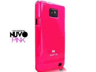 Samsung Galaxy S2 II i9100 Novoskins NuVO Ultra Thin Hot Candy Pink TPU Case (International Model and AT&T SGH i777) SALE: Cell Phones & Accessories