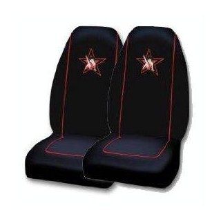 2PC Betty Boop Star Design Universal Bucket Seat Covers: Automotive