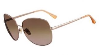 Michael Kors M2059S Lucia Aviator Sunglasses Rose Gold (780) MK 2059 780 Authentic: Clothing
