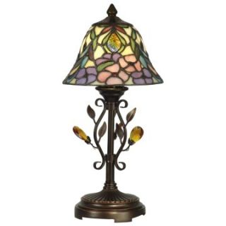 Dale Tiffany Crystal Peony Accent Lamp   Table Lamps