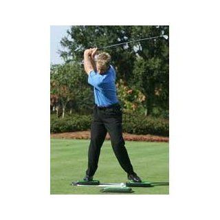 NEW LEADERBOARD GOLF SWING TRAINER AID DVD SET : Sports & Outdoors