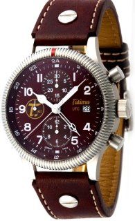 Tutima Grand Classic Havana LE 43mm Watch   Bordeax Dial, Leather Strap 781 01 Watches