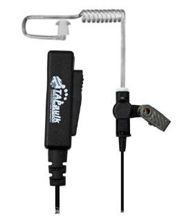 TAPaulk Elite Series 2 Wire Receive & Transmit Surveillance Kit w/ full size PTT for ICOM 2 Pin Radios JH 807 1_S : Two Way Radio Headsets : GPS & Navigation