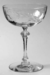 Tiffin Franciscan Dolores Champagne/Tall Sherbet   Stem #17453, Cut