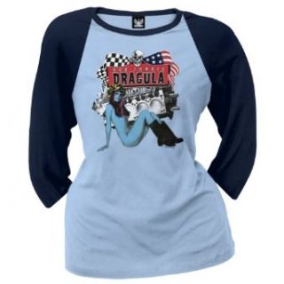 Rob Zombie   Dragula Womens Baseball T Shirt: Music Fan T Shirts: Clothing