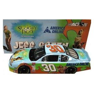 #30 JEFF GREEN AOL SCOOBY DOO 1:24 1/24 SCALE DIECAST MONTE CARLO NASCAR BY ACTION HOOD OPENS TRUNK OPENS HOTO LIMITED PRODUCTION 2002 Release: Toys & Games
