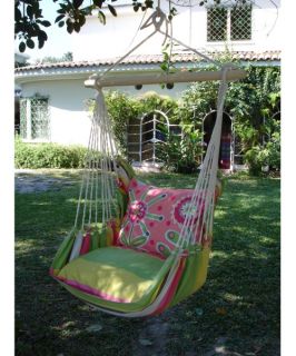 Magnolia Casual Fresh Lime Hammock Chair with Pillow Set   Hammock Chairs & Swings