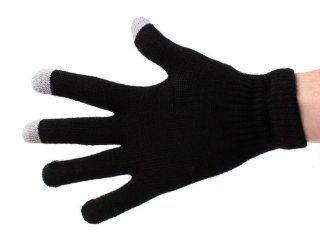 DURAGADGET Unisex Size Small Black Touch Screen Gloves With 3 Capacitive Fingertips For Nokia Lumia 510, Lumia 820 & Lumia 920 Computers & Accessories
