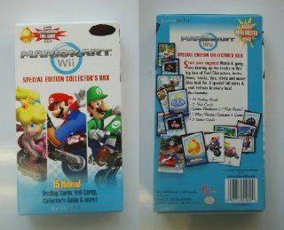 Nintendo Super Mario Mario kart Wii Special Edition Collectors Box Set. 15 Items Included : Trading Cards , Foil Cards , Mini Poster / Collectors Guide , Tattoo Cards: Toys & Games