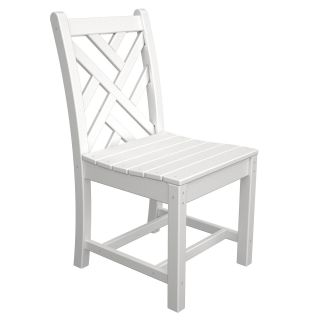 POLYWOOD® Chippendale Recycled Plastic Dining Side Chair   Commercial Patio Furniture