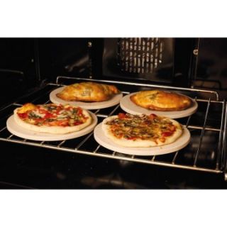 Pizzacraft Round Mini Pizza Stones   Set of 4   Outdoor Pizza Ovens