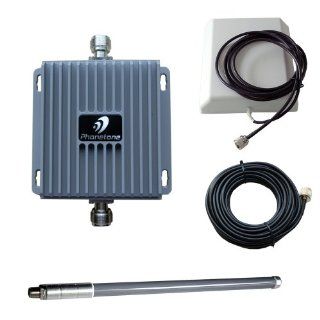 Cellular GSM/3G 850/1900MHz 55dB Gain Cell phone Mobile Signal Booster/Repeater/Amplifier Full Kit with Omni Fiberglass Outdoor antenna and Directional Indoor antenna For Home Or Office: Cell Phones & Accessories