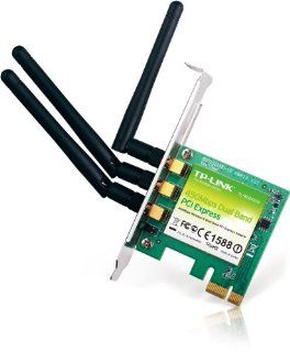 TP LINK TL WDN4800 Dual Band Wireless N900 PCI Express Adapter,2.4GHz 450Mbps/5Ghz 450Mbps, Include Low profile Bracket: Computers & Accessories