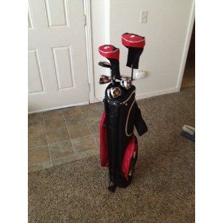 Confidence Golf ESP Mens Graphite & Steel Hybrid Club Set + Stand Bag : Golf Club Complete Sets : Sports & Outdoors