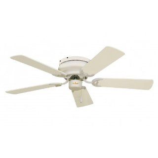 Emerson CF805SAW Summer White 52 inch Snugger 5 Blade 52" Snugger Flushmount Indoor Ceiling Fan   Blades Included   Lighting Products  