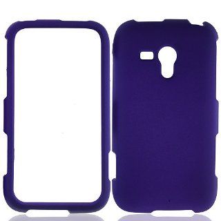 Purple Hard Cover Case for Samsung Galaxy Rush SPH M830: Cell Phones & Accessories