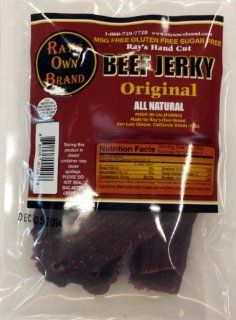 Ray's Own Brand Beef Jerky (Original, 8oz) : Grocery & Gourmet Food
