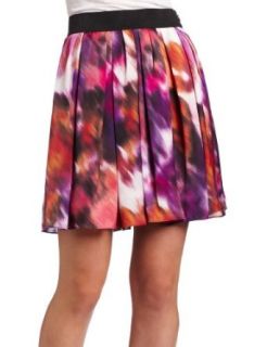 Vince Camuto Women's Rainbow Abstract Skirt, Vibrant Pink, 4 at  Womens Clothing store