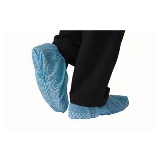Medical Booties Shoe Covers Non Slip Package of 50 Pair   100 Covers   Blue: Health & Personal Care
