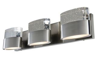 Varaluz Pop Three Light Vanity Bar   Satin Nickel   Bathroom Lighting