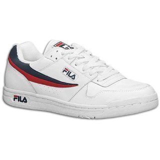Fila Men's Classic Tennis ( sz. 06.5, White/Navy/Red ): Shoes