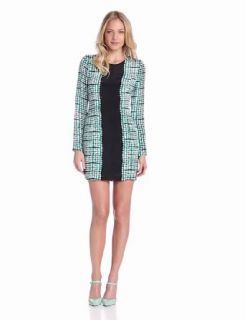 Parker Women's Lydia Long Sleeve Blocked Dress at  Womens Clothing store