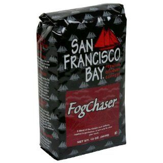 San Francisco Bay, Coffee WhLB Fog Chaser, 12 OZ (Pack of 6): Health & Personal Care