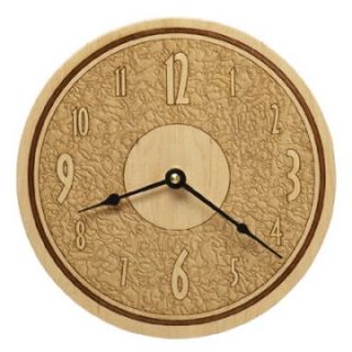 Art Deco Maple Wall Clock   Wall Clocks