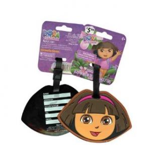Dora the Explorer Face Silicone Luggage Tag   Kids Bag Tag Clothing