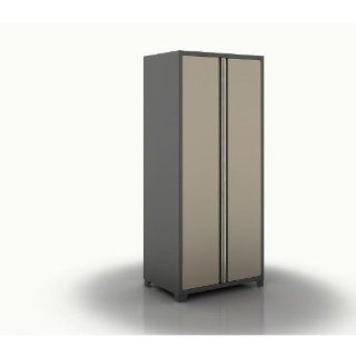 NewAge Pro Series 18 Gauge Tall Locker Garage Cabinet   Taupe: Storage And Organization Products: Kitchen & Dining