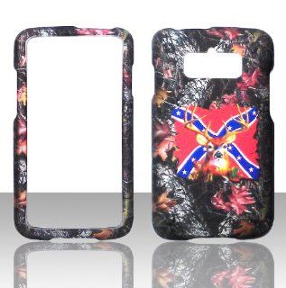 2D Camo Flag Stem Samsung Rugby Smart i847 AT&T Cases Cover Hard Case Snap on Rubberized Touch Case Cover Faceplates: Cell Phones & Accessories